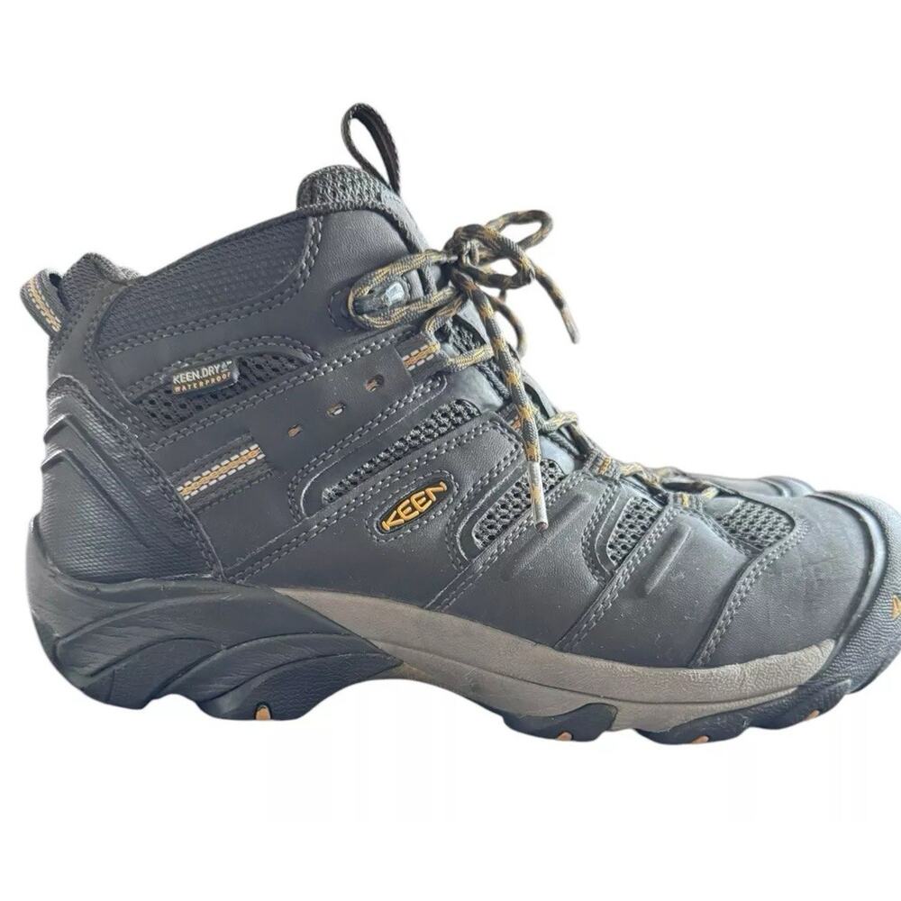 Keen Utility Men's Lansing Mid Waterproof Steel Toe Work Boots US Size 9.5